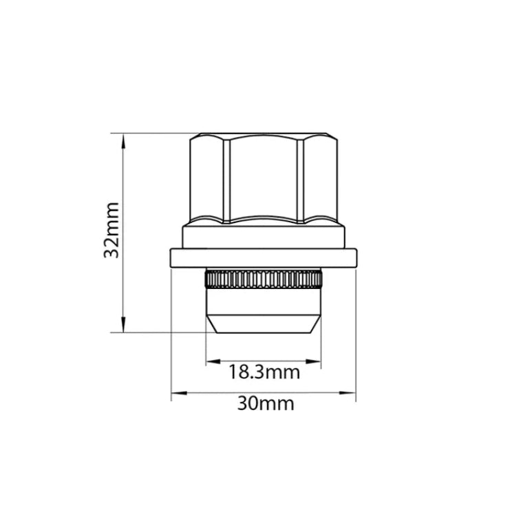 TRIDON WHEEL NUT