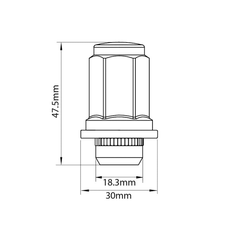 tridon wheel nut each