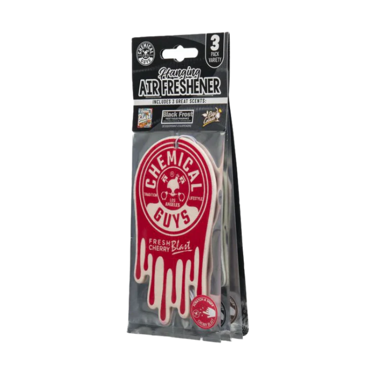 CHEMICAL GUY 3 PACK HANGING AIR FRESHNERS
