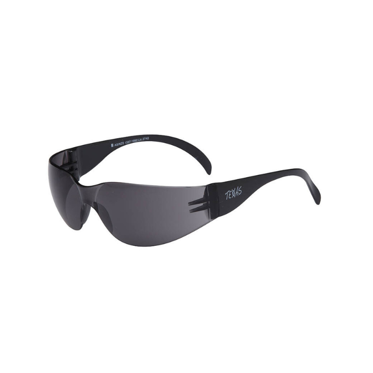 TEXAS Safety Glasses - Smoke Lens