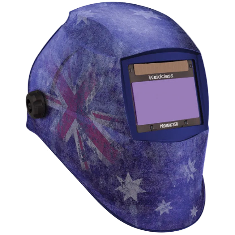Welding Helmet PROMAX 350 Aussie Graphic Weldclass/ replaces WC-05314 'FIRE METAL'