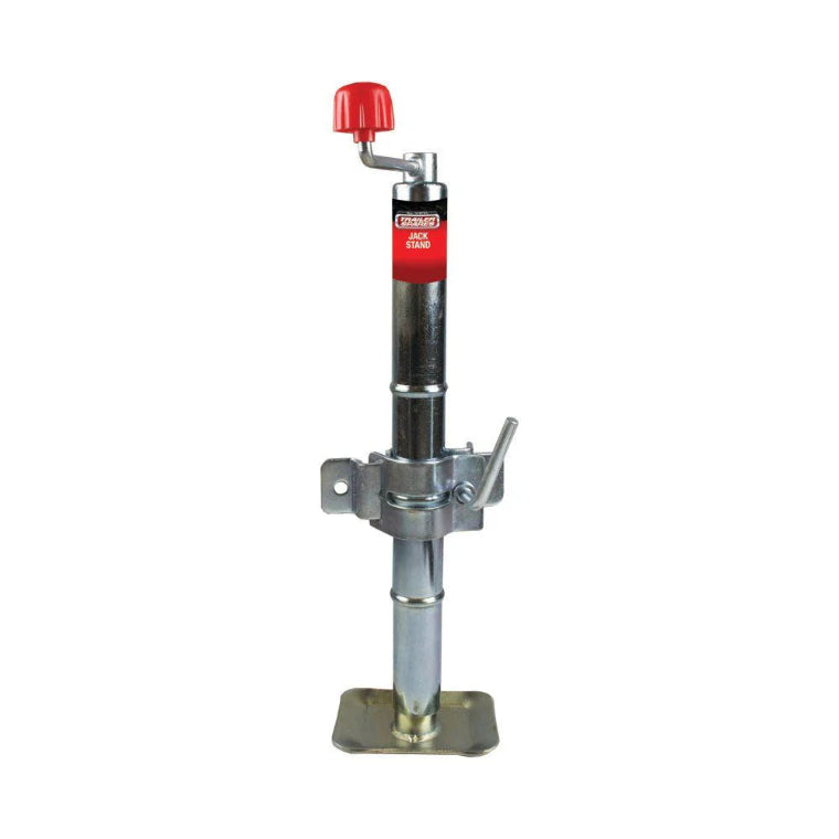 All States Trailer Spares - Jockey Stand 20inch Shaft with Clamp | R2105A