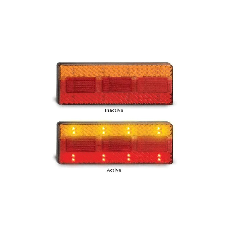 STOPTAIL/INDICATOR LAMPS WITH REFLEX REFLECTOR MULTIVOLT