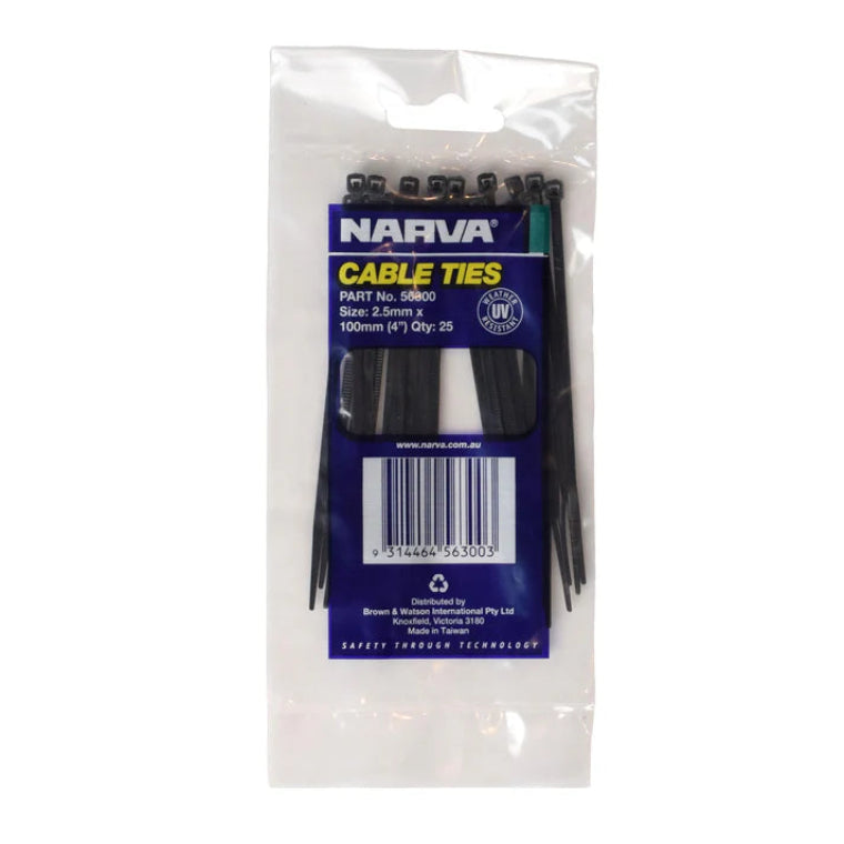 CABLE TIE 2.5 X 100(10) NARVA