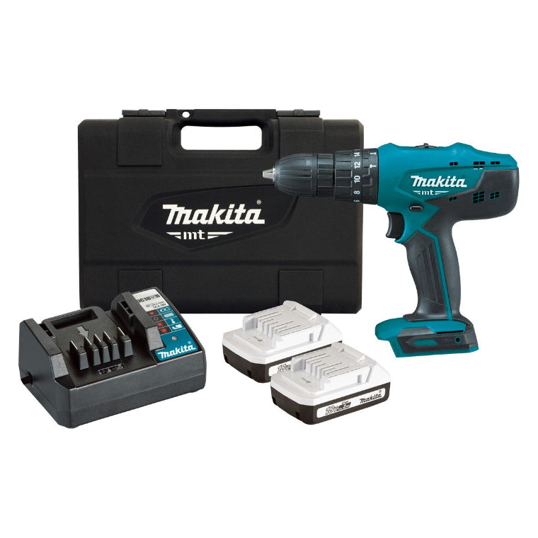 MAKITA 18V 2 x 2.0Ah 13mm Hammer Drill Kit