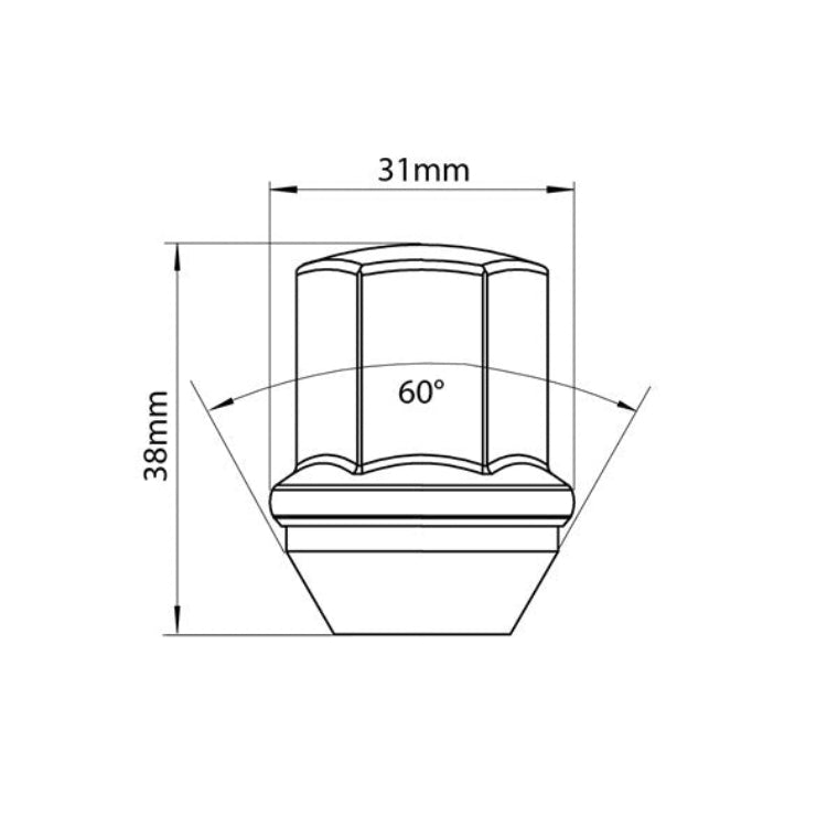 TRIDON WHEEL NUT