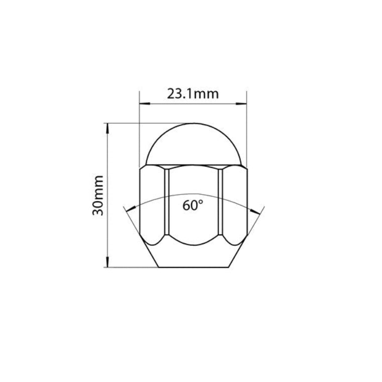 TRIDON WHEEL NUT