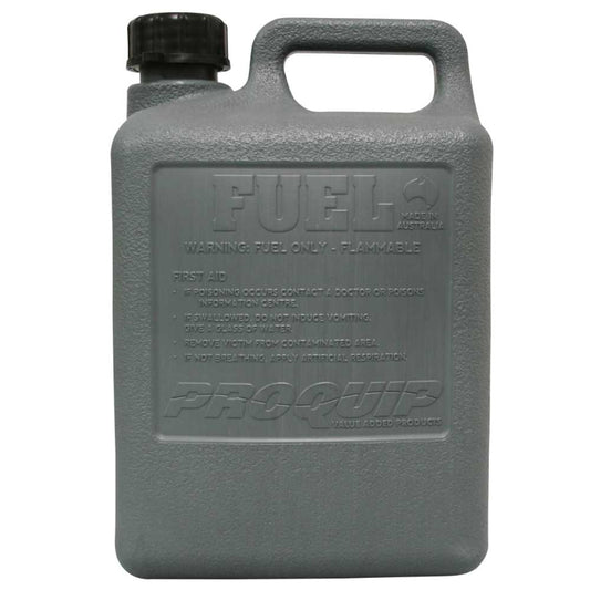 PROQUIP FAST FLOW 5L FUEL CAN GREY 50:1 GREY 2 STROKE