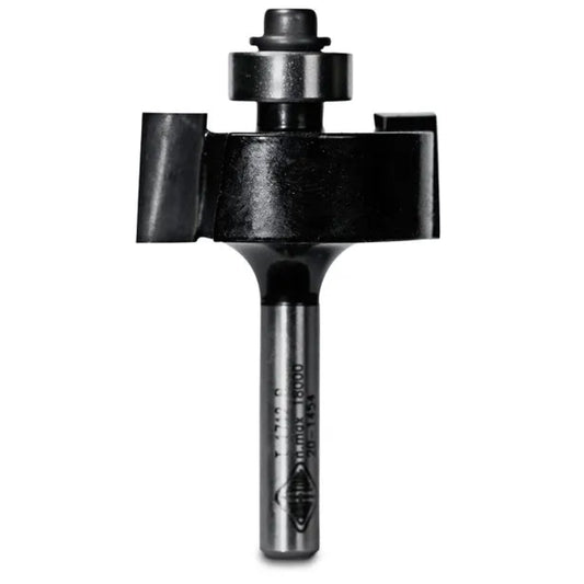 REBATING BIT 9.5MM TCT, 2FLT 1/4 SHK W/BEAR