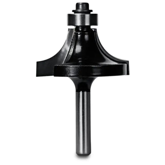 ROUNDING OVER BIT 12.7MM RAD TCT, 2FLT 1/4 SHK W/BEAR