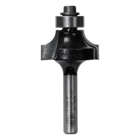 ROUNDING OVER BIT 6.35MM RAD TCT 2FLT 1/4 SHK W/BEAR