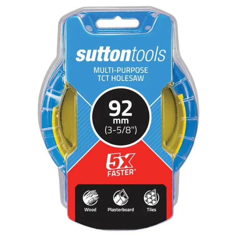 Holesaw Tct S/L 92Mm Yellow