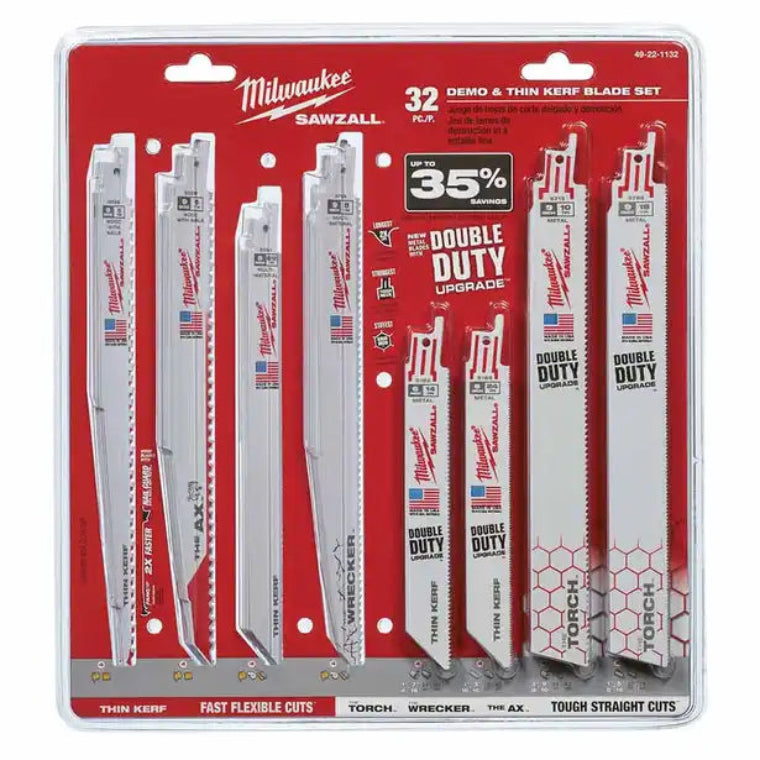 SAWZALL™ Blades 32-Piece Set