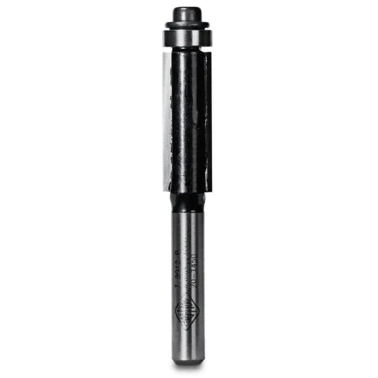 TRIM BIT FLUSH 9.5MM TCT, 2FLT 1/4SHK W/BEAR