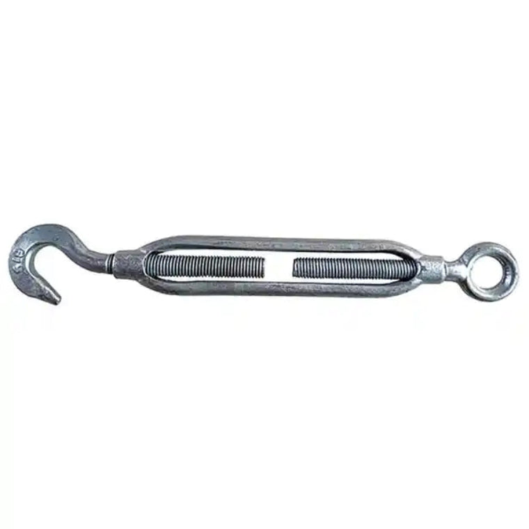 ITM TURNBUCKLE, JIS STANDARD, GALVANISED, HOOK & EYE, 6MM