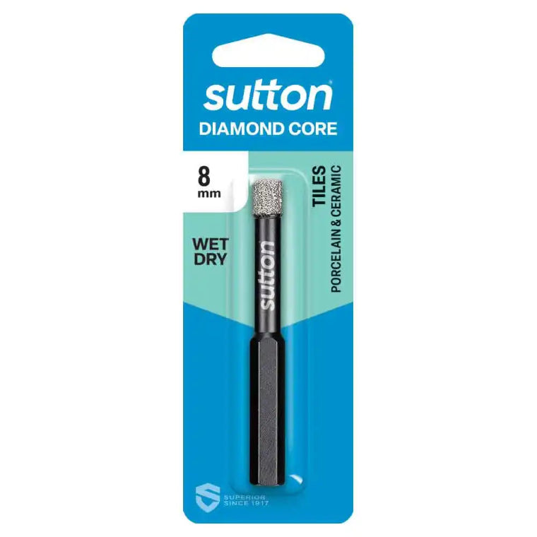 Diamond Drill  8Mm Hex Sutton