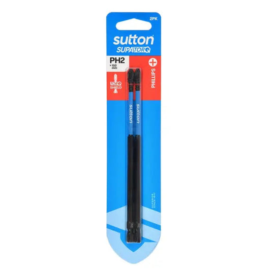 SCREWDRIVER BIT S200 SUPATORQ PHILLIPS PH2 150MM 2PK