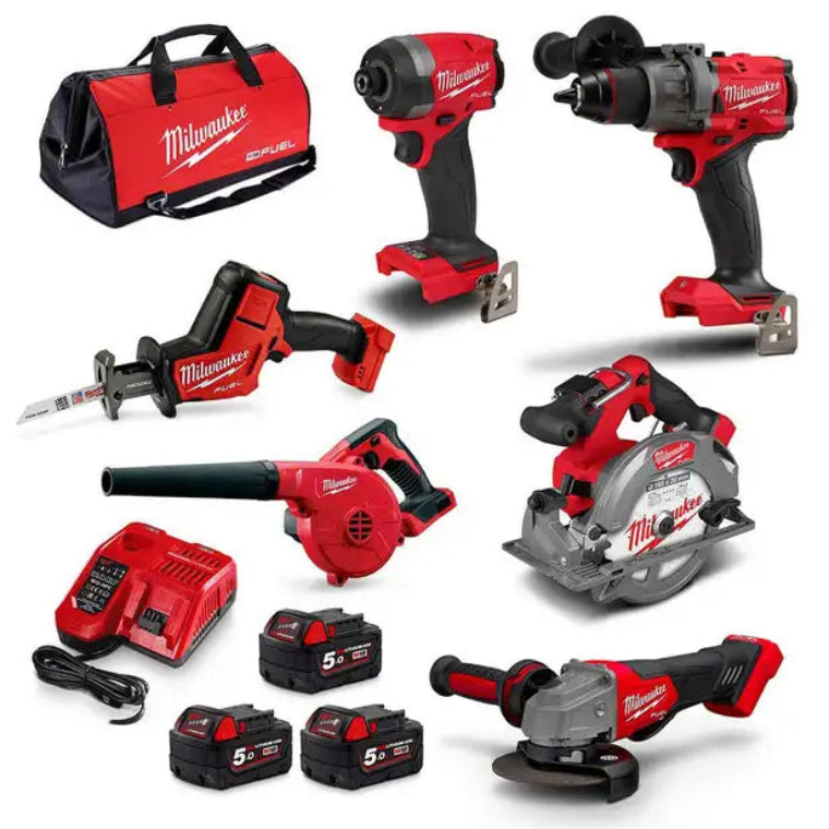 MILWAUKEE M18 FUEL 6PC POWER PACK 6A4