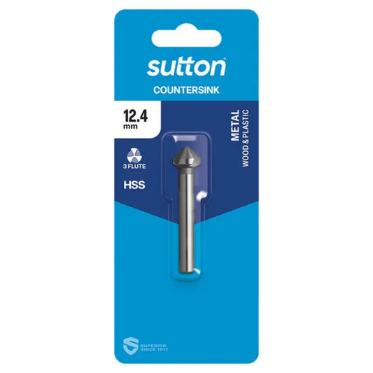 COUNTERSINK HSS STRAIGHT 12.4MM