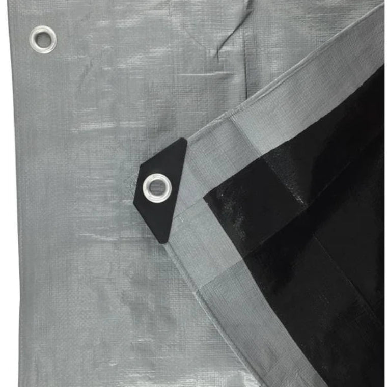 3.0m x 3.6m Silver Tarp