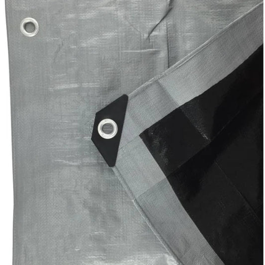 3.0m x 3.6m Silver Tarp