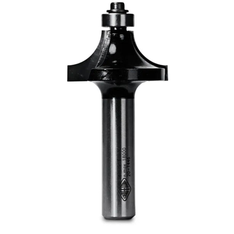 ROUNFING OVER BIT 12.7MM RAD TCT, 2FLT 1/2 SHK W/PLT