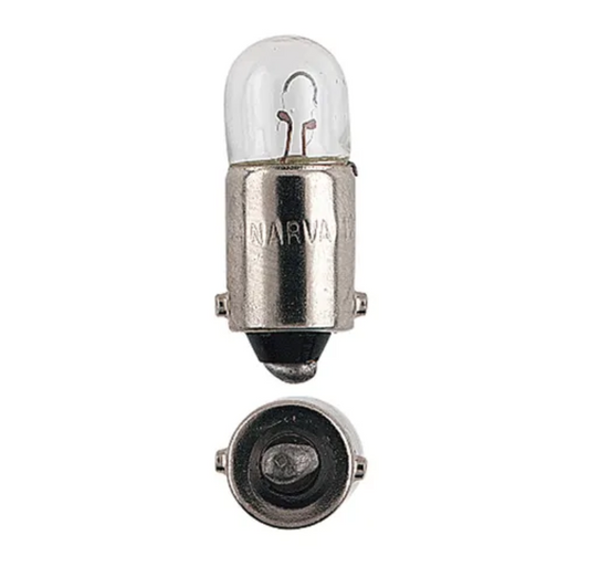 12V 2W BA9S T8.5MM BULB(10) NA