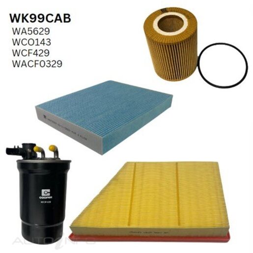 WESFIL FILTER KIT  ( RSK187C )