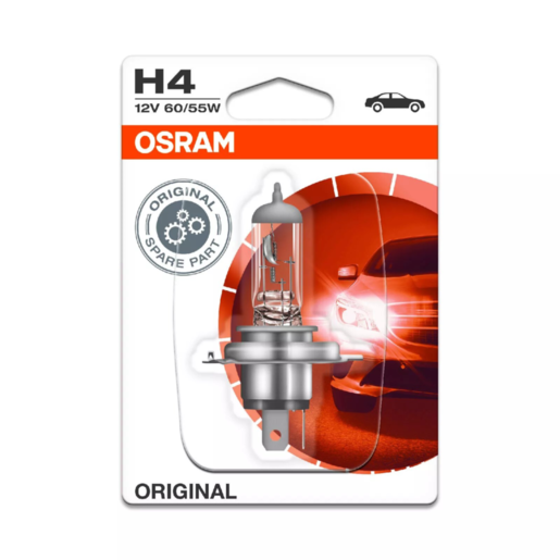H4 12V 60/55W P43T-38 GLOBE