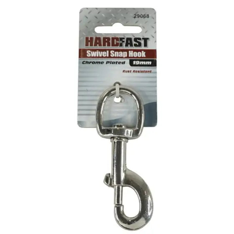 3/8 CHROME SWIVEL SNAP HOOK