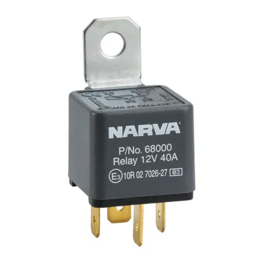 RELAY 12V 4 PIN 40A NARVA RELA