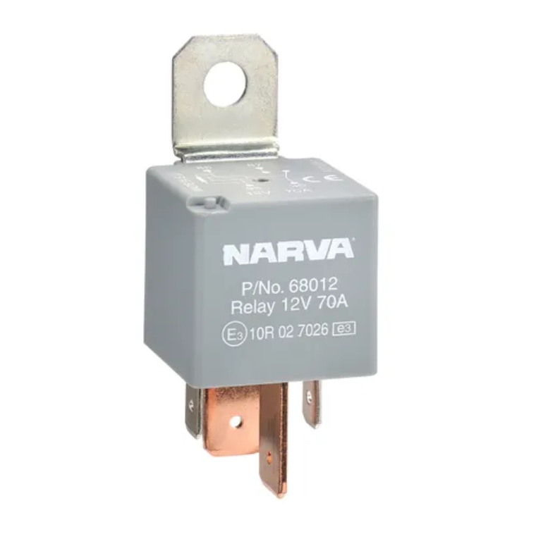RELAY 12V 4 PIN 70A NARVA RELA