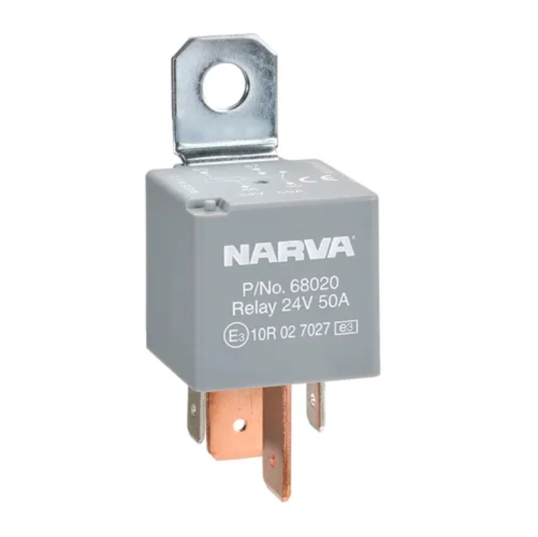 RELAY 24V 4 PIN 50A NARVA RELA
