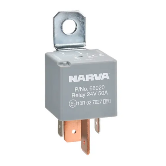 RELAY 24V 4 PIN 50A NARVA RELA