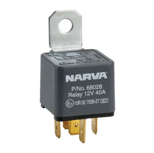 RELAY 12V 5 PIN 40A NARVA RELA