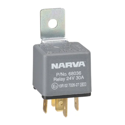 RELAY 24V 5 PIN 30A NARVA RELA