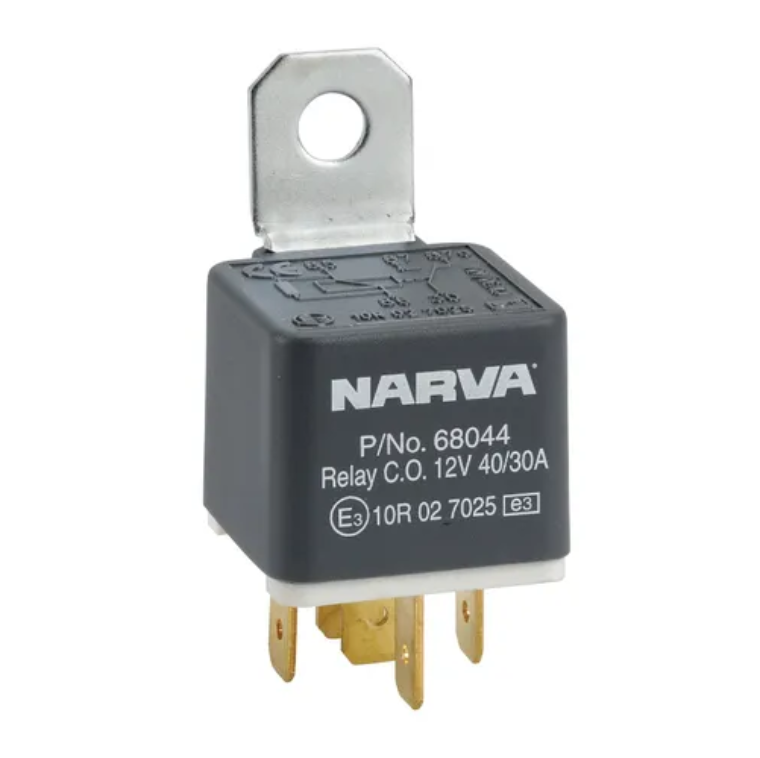 RELAY 12V 5 PIN 40/30A NARVA R