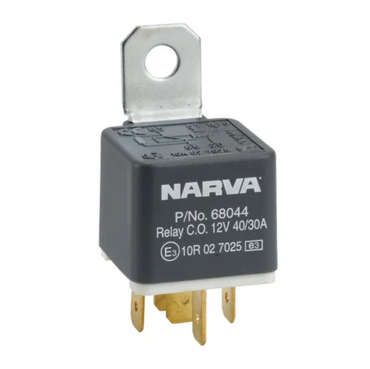 RELAY 12V 5 PIN 40/30A NARVA R