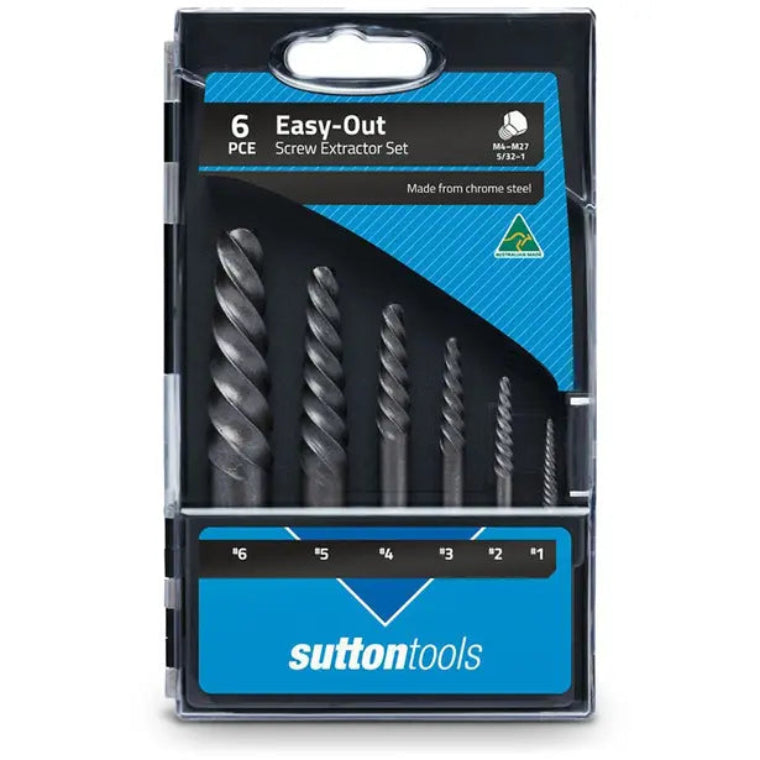 Screw Extractor Set 6Pc S15A