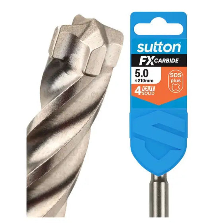 sutton 4cut sds+ 5.0x210mm
