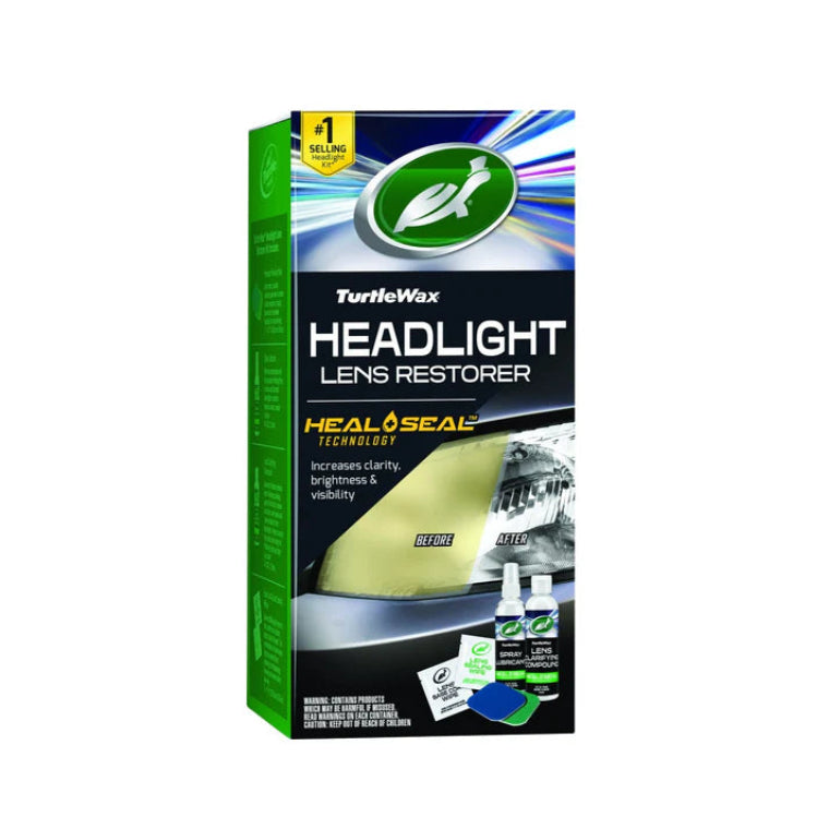 TURTLEWAX HEADLIGHT AND LENSER ESTORER KIT