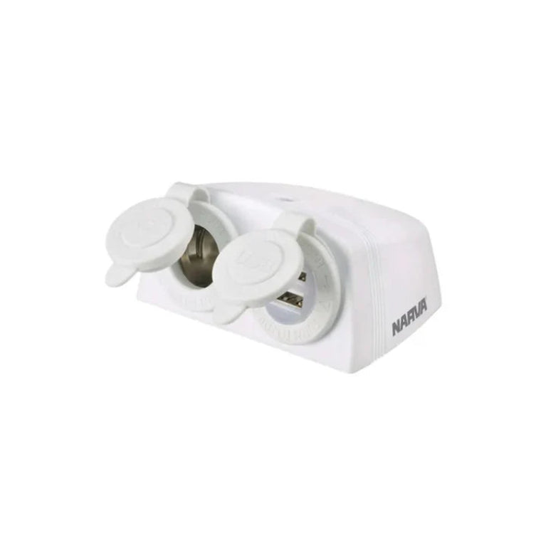 NARVA ACC/DUAL USB TWIN SOCKET