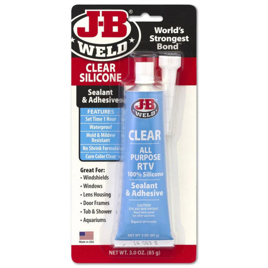 JB Weld Silicone Clear