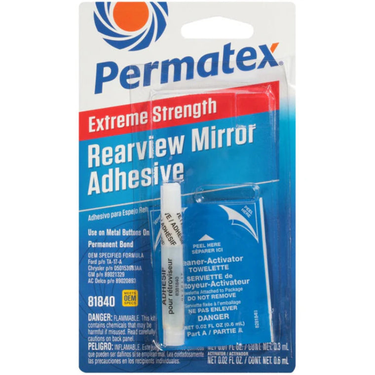 PERMATEX EXTRME REARVIEW MIRROR ADHESIVE 2 PART KIT