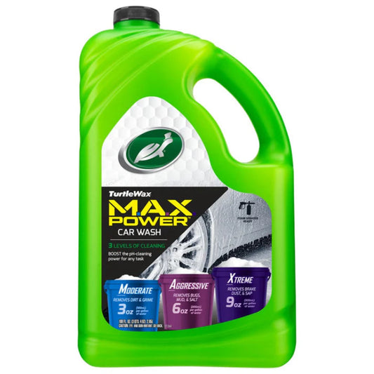 turtlewax 50597 max power car wash 2.95l