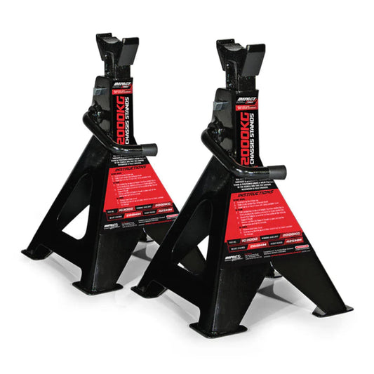 IMPACTGAR 2T RATCHET AXLE STANDS PAIR