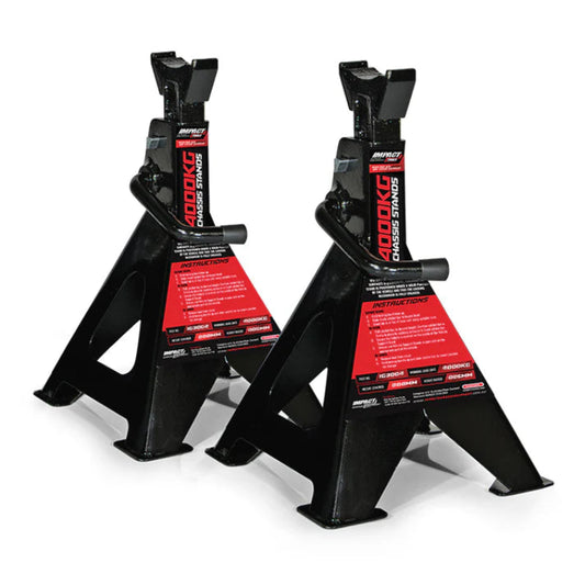 IMPACTGAR 4T RATCHET AXLE STANDS PAIR