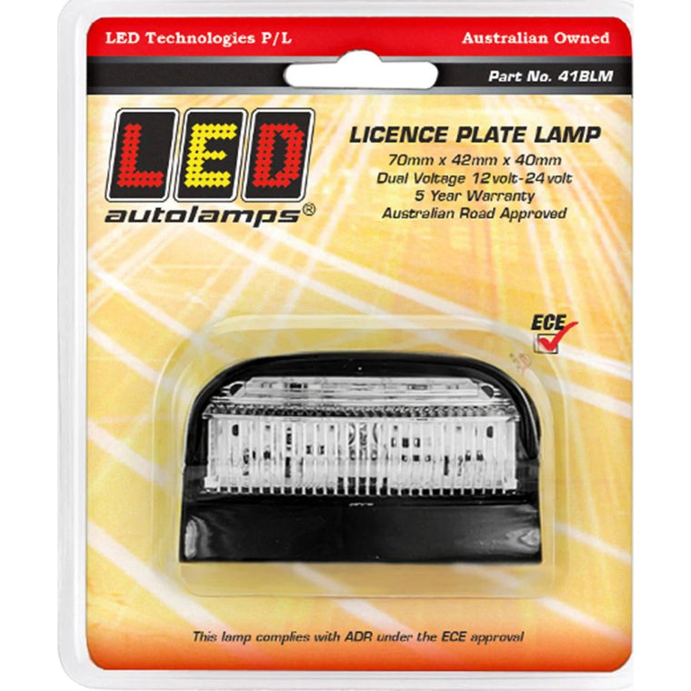LED NUMBER PLATE LAMP MULTI VOLT