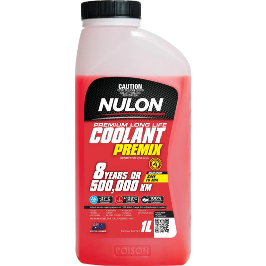 Red Long Life Coolant Premix 1ltr