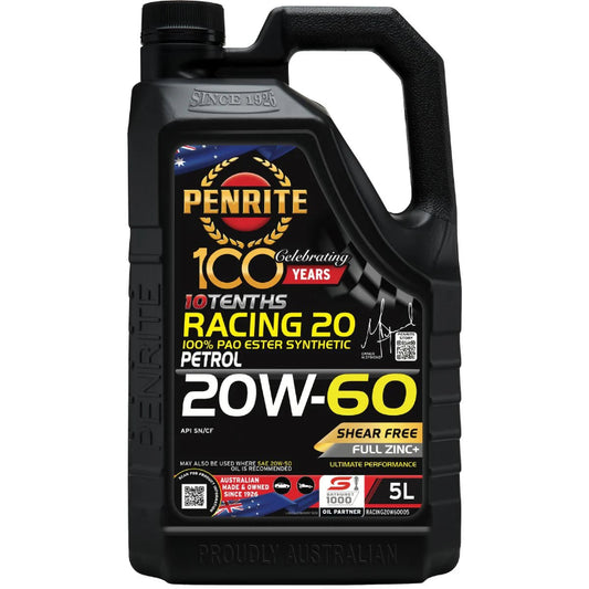 RACING 20 20W60 10 TENTHS PAO